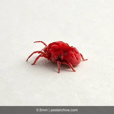 Trombiculidi (Acaro rosso, Acaro dei prati) | pestarchive.com