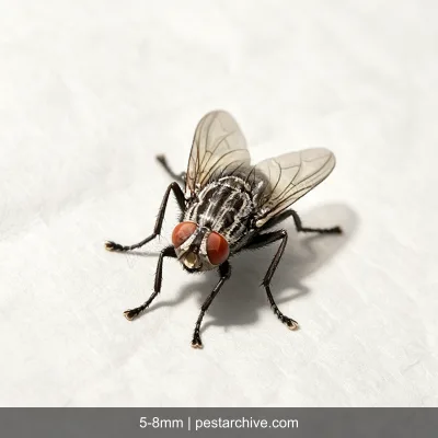 Stubenfliegen (Hausfliege, Große Stubenfliege, Kleine Stubenfliege) | pestarchive.com
