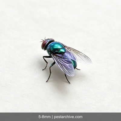 Stubenfliegen (Hausfliege, Große Stubenfliege, Kleine Stubenfliege) | pestarchive.com
