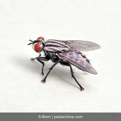 Stubenfliegen (Hausfliege, Große Stubenfliege, Kleine Stubenfliege) | pestarchive.com