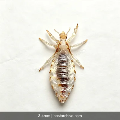 Menschenläuse (Läuse, Nissen, Kopfläuse, Filzlaus, Schamlaus) | pestarchive.com