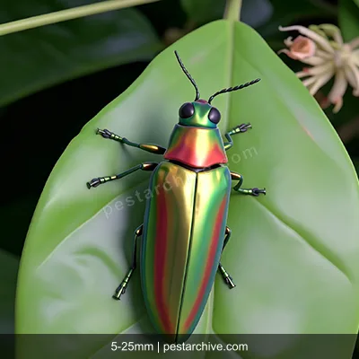 Coleotteri gioiello (Buprestide, Agrilus) | pestarchive.com