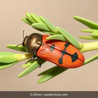 Coleotteri gioiello (Buprestide, Agrilus) | pestarchive.com