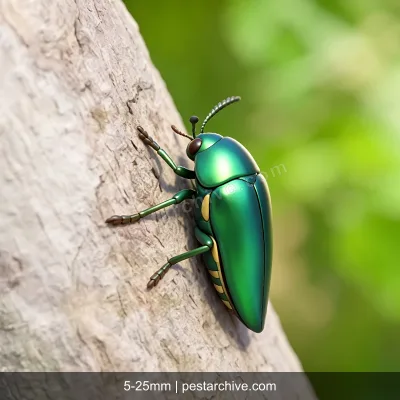Coleotteri gioiello (Buprestide, Agrilus) | pestarchive.com
