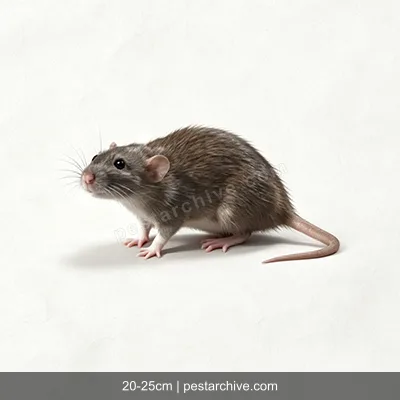Ratos-marrons (Ratazana, Rato de esgoto, Gabiru) | pestarchive.com