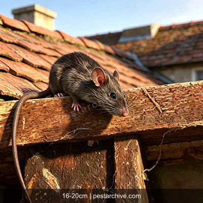 Hausratten (Schwarze Ratte, Schiffsratte) | pestarchive.com
