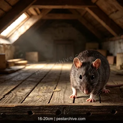 Hausratten (Schwarze Ratte, Schiffsratte) | pestarchive.com