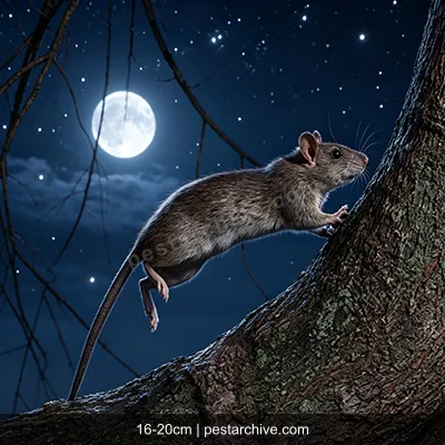 Hausratten (Schwarze Ratte, Schiffsratte) | pestarchive.com